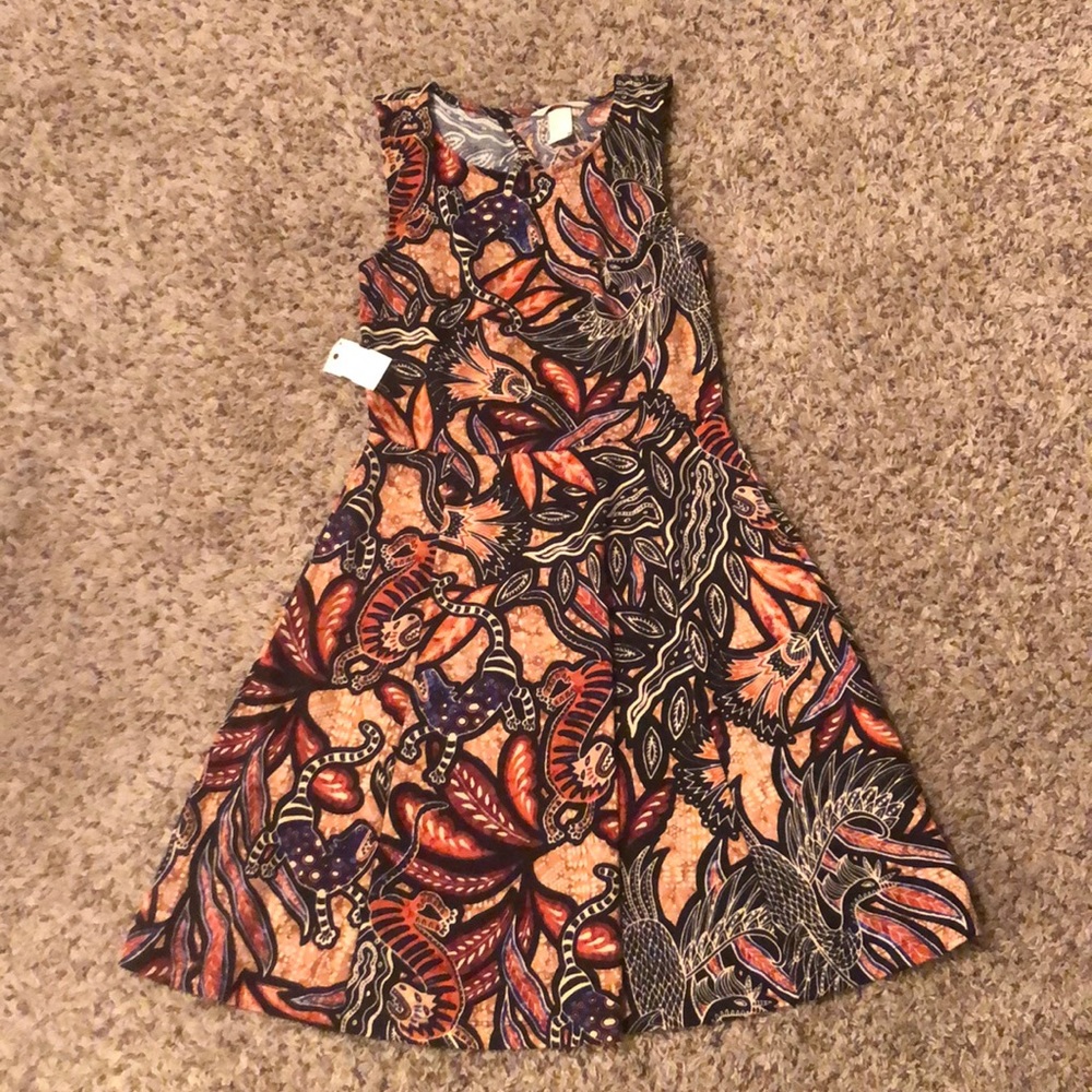 H&M Tribal Design Mini Dress